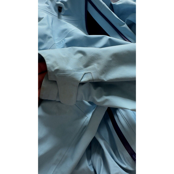 Women's Blue Outdoor Jacket - Picture 5 of 6